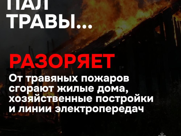 Пал травы